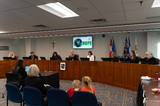 Photo from October 29, 2025 Public Meeting of the Board